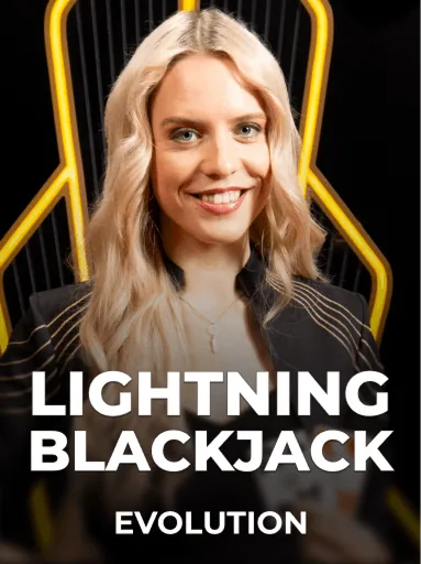 Lightning Blackjack casino game tile