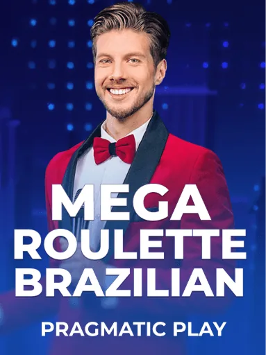 Mega Roulette Brazilian casino game tile